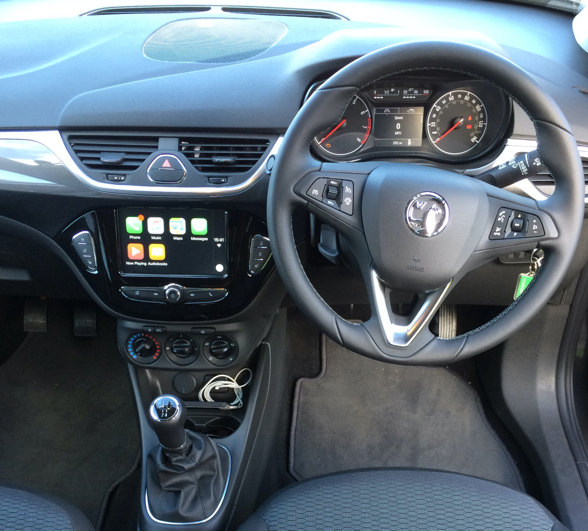 under 17 driving car cockpit